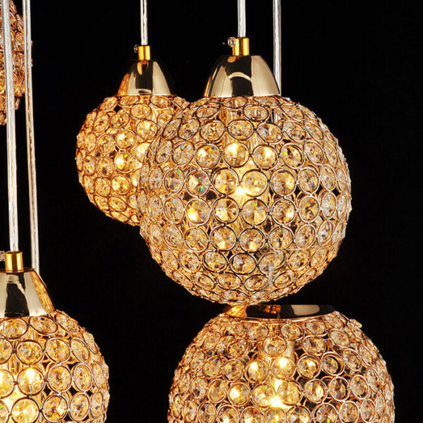 Golden Chandeliers with 8 Light Use for Living Room - Image 2