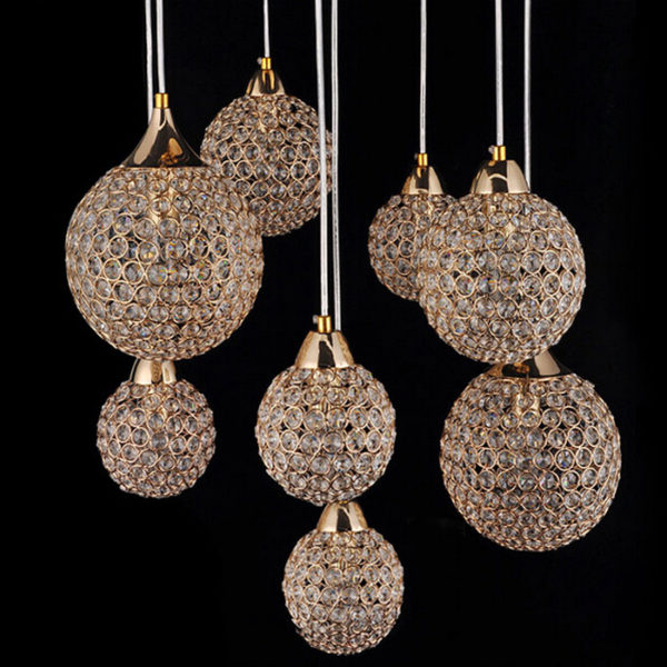 Golden Chandeliers with 8 Light Use for Living Room - Image 3
