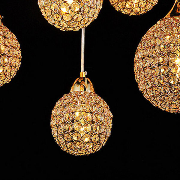Golden Chandeliers with 8 Light Use for Living Room - Image 4