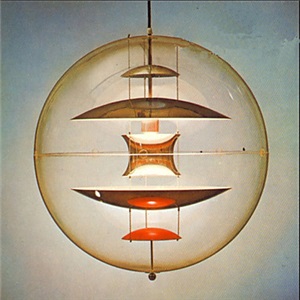 Modern Simple Spherical Transparent Chandelier